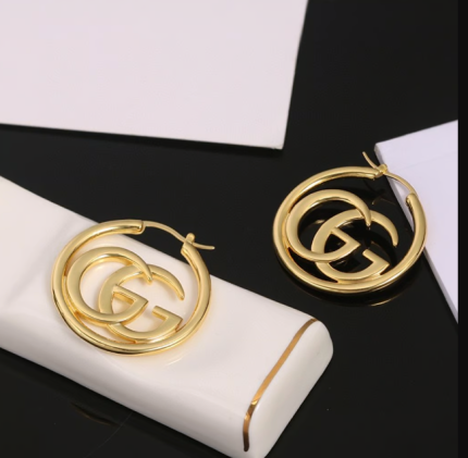 Vintage Gucci Hoop Earrings